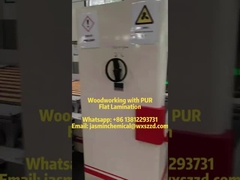 PUR Maestría en la laminación plana: Enlace de chapa de madera sin curvatura