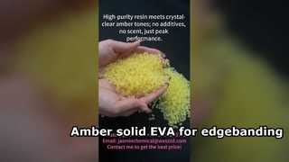 Adhesivos termofusibles EVA ámbar sólido para cantos