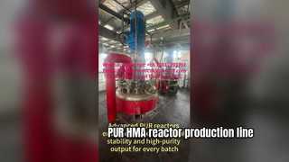 Línea de producción de reactores PUR HMA