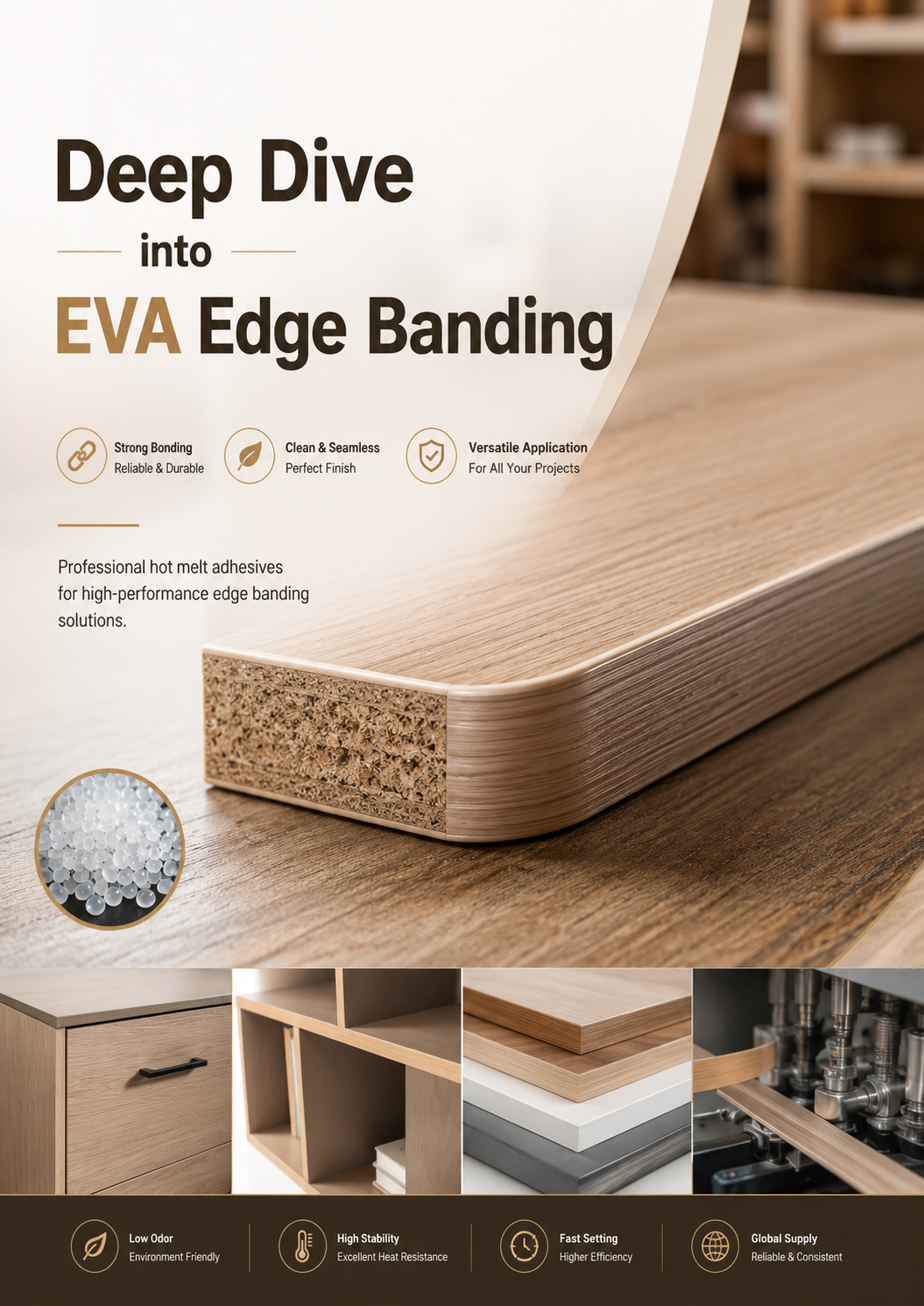 Últimos blogs de la empresa sobre Elevar la calidad de las bandas de borde: ideas de nuestra exposición de Bogotá y el poder de los adhesivos de fusión en caliente EVA avanzados