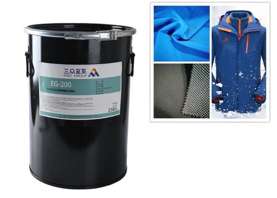 Las telas funcionales de la ropa pegan el pegamento de la tela con epóxido para la chaqueta de nylon CAS 9009 54 5